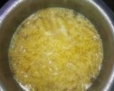 A picture of step 1 of Red sauce pasta.