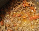 A picture of step 5 of Chili batch 5.