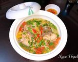 Hình bước làm 4 của món Canh chua cá lóc 🐟