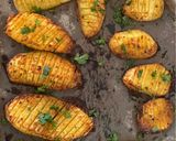 Foto del paso 1 de la receta: Papas acordeón 🥔
