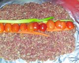 Foto del paso 4 de la receta: Budín de carne relleno