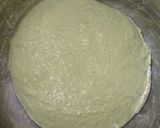 Foto langkah ke 3 dari resep Pandan Chili Flakes Cheese Sourdough Bread (Open Bake Method).