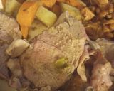 A picture of step 5 of Smokey Lamb on a Grill with Veggies.