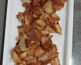A picture of step 4 of Rice flour papri cheesey snacks.