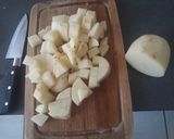 Foto del paso 4 de la receta: Fideos ramen con jurel atomatado + papas fritas en cubitos 🍜
