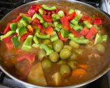 A picture of step 9 of Beef Kaldereta.