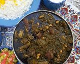 عکس مرحله 1 از دستور خورش کرفس با لوبیا چشم بلبلی