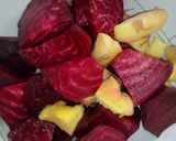 A picture of step 2 of Beetroot juice.