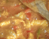 Foto del paso 7 de la receta: 🐟Bacalao con gambas 🦐en salsa de azafrán 🌺
