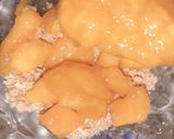 A picture of step 3 of Mango treat😊.