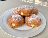 Foto langkah ke 14 dari resep Bomboloni Custard / Donat Isi Custard Mudah.