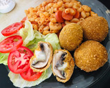 Foto del paso 6 de la receta: 🇲🇽🍄Champiñones rellenos 🇲🇽