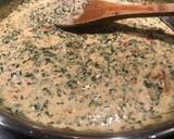 Salmon with Tuscan creamed spinach and asparagus recipe step 3 photo