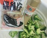 胡麻綠花椰菜的食譜步驟1照片