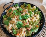 Foto del paso 10 de la receta: Arroz con tirabeques, setas y espinacas