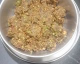 A picture of step 8 of Gawar (Cluster beans) Thecha.