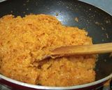A picture of step 5 of Gajar ka halwa.