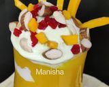A picture of step 11 of Mango Mastani.