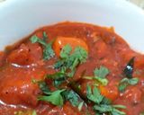 A picture of step 5 of Paneer65.