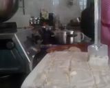 A picture of step 1 of Turkish Roll delight.
