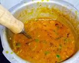 A picture of step 4 of Black Chana Curry.