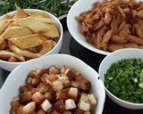 Hình bước làm 2 của món Hủ tiếu chay