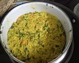 A picture of step 2 of Mix Vegetables Dhokla.