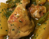 Foto del paso 21 de la receta: Pollo con patatas y judías verdes en salsa de cúrcuma y jengibre