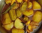 আলুপটল চিংড়ি মাছের রসা (alu potol chingri macher rosa recipe in bengali) রেসিপির ধাপ 3 ছবি