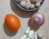 A picture of step 1 of Soya gravy.
