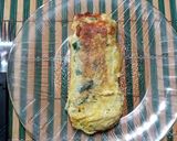 Foto del paso 3 de la receta: Un riquísimo omelette de espinaca y queso