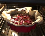 Málnás brownie (cukormentes) recept fázis 4 fotója