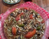 Foto langkah ke 4 dari resep Cah Tauge Jamur Pedas.