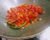 A picture of step 3 of Chana masala.