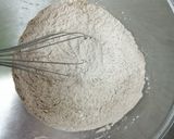 A picture of step 1 of Cinnamon Cake molded with Wallnuts.