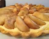 Foto del paso 9 de la receta: Tarta de peras, crema pastelera y caramelo