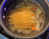A picture of step 2 of Chicken Noodle Soup.