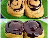 Foto langkah ke 6 dari resep Choco rolls keto / Roti labu parang keto #ketopad #keto.