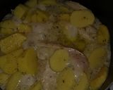 Foto del paso 3 de la receta: Pollo a la mostaza con papas