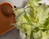 Hình bước làm 1 của món Salad cá ngừ trứng gà