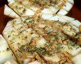Foto del paso 5 de la receta: Berenjena blanca gratinada con ajo y romero