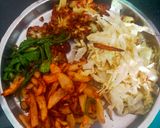 A picture of step 5 of Vegetable pulao.