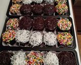 Foto langkah ke 6 dari resep Brownies Kukus Mini.
