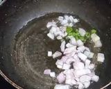 A picture of step 1 of Shakshuka.