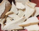 A picture of step 1 of Homemade bread crumbs unseasoned.