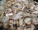 A picture of step 5 of Buttery shrimp scampi in a white wine sauce over angel hair pasta#mycookbook.