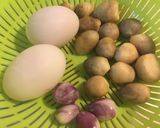 Hình bước làm 1 của món Trứng nấm rơm