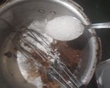 A picture of step 4 of 7 spoon unique cake.