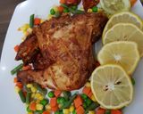 Foto langkah ke 1 dari resep Kabsah basmati dan ayam panggang arab.