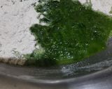 A picture of step 2 of Palak Paratha.